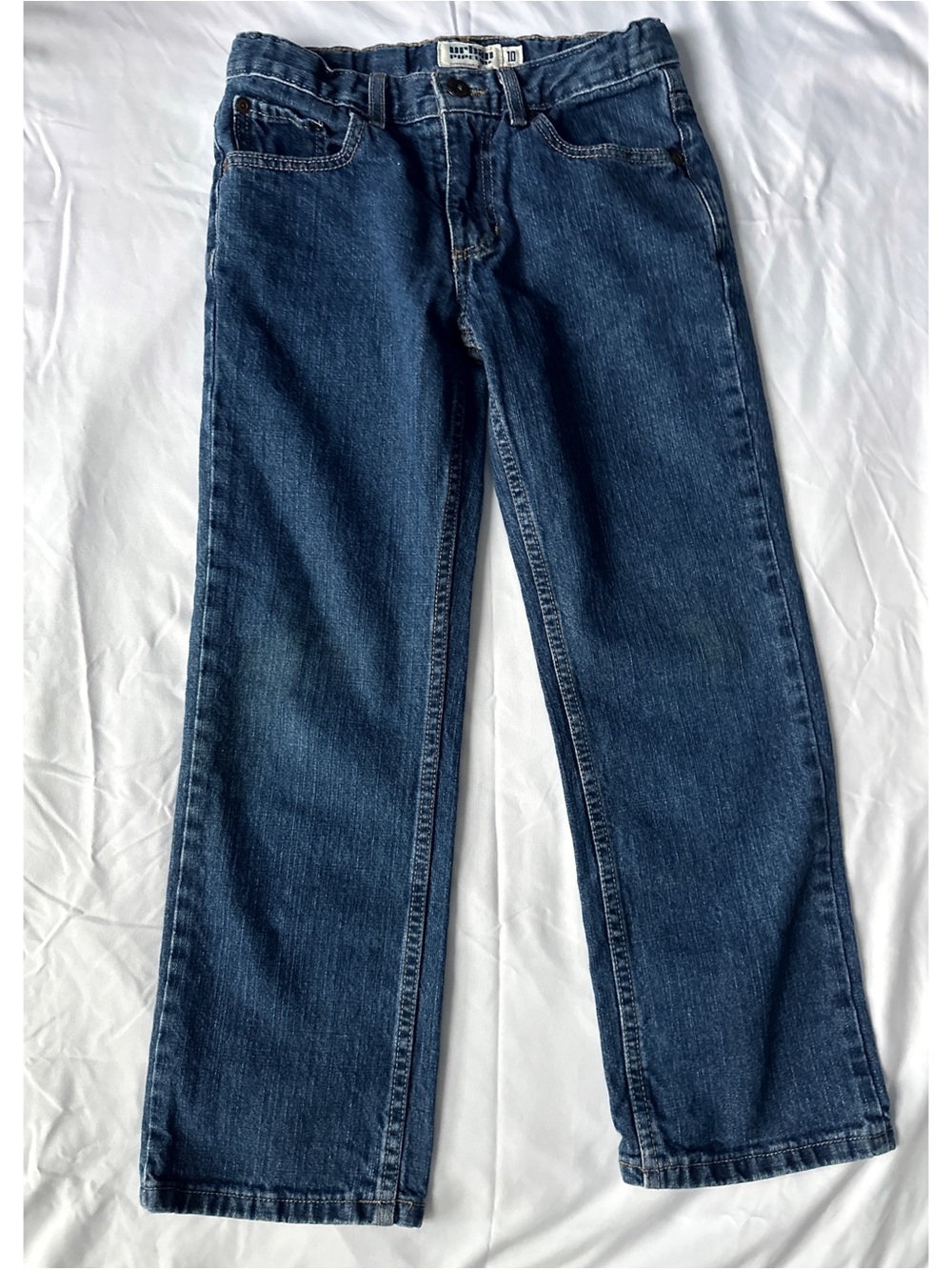 urban pipeline Boys Dark Blue Straight-Leg Jeans
